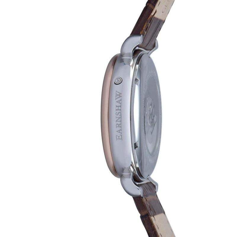 Earnshaw Leather Automatic Watch - ES804604
