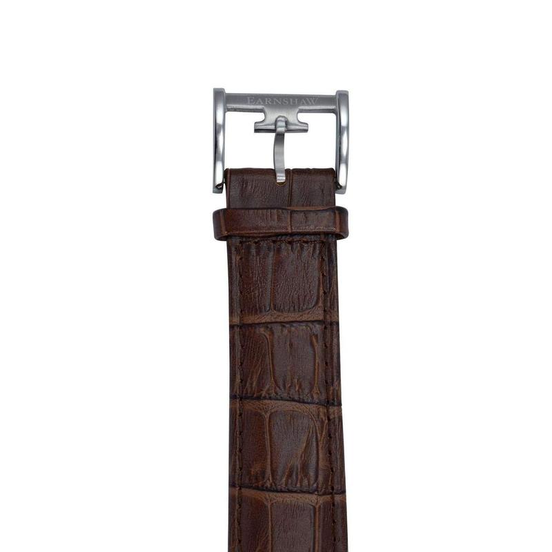 Earnshaw Leather Automatic Watch - ES804604