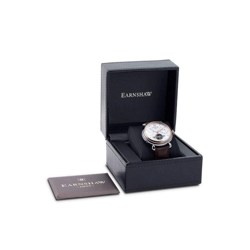 Earnshaw Leather Automatic Watch - ES804604