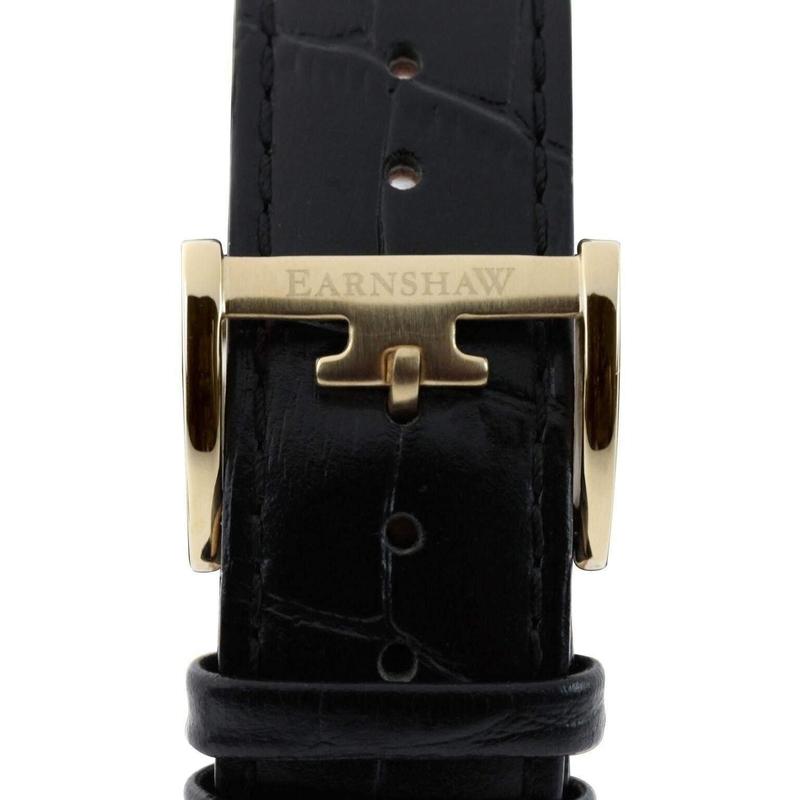 Earnshaw Longitude Leather Automatic Mens Watch - ES-8006-05