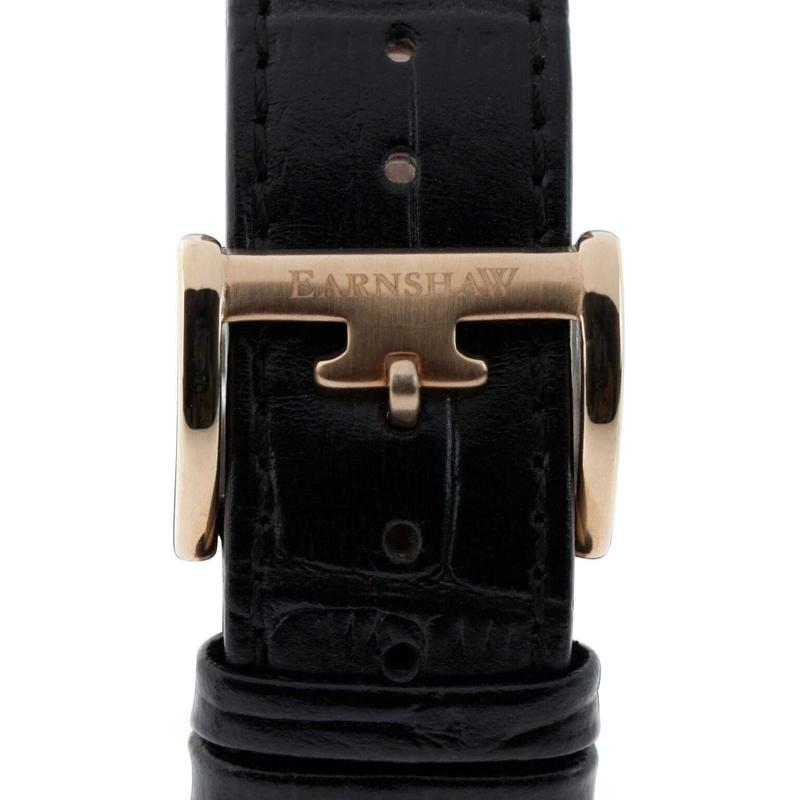 Earnshaw Longitude Leather Automatic Mens Watch - ES-8006-07
