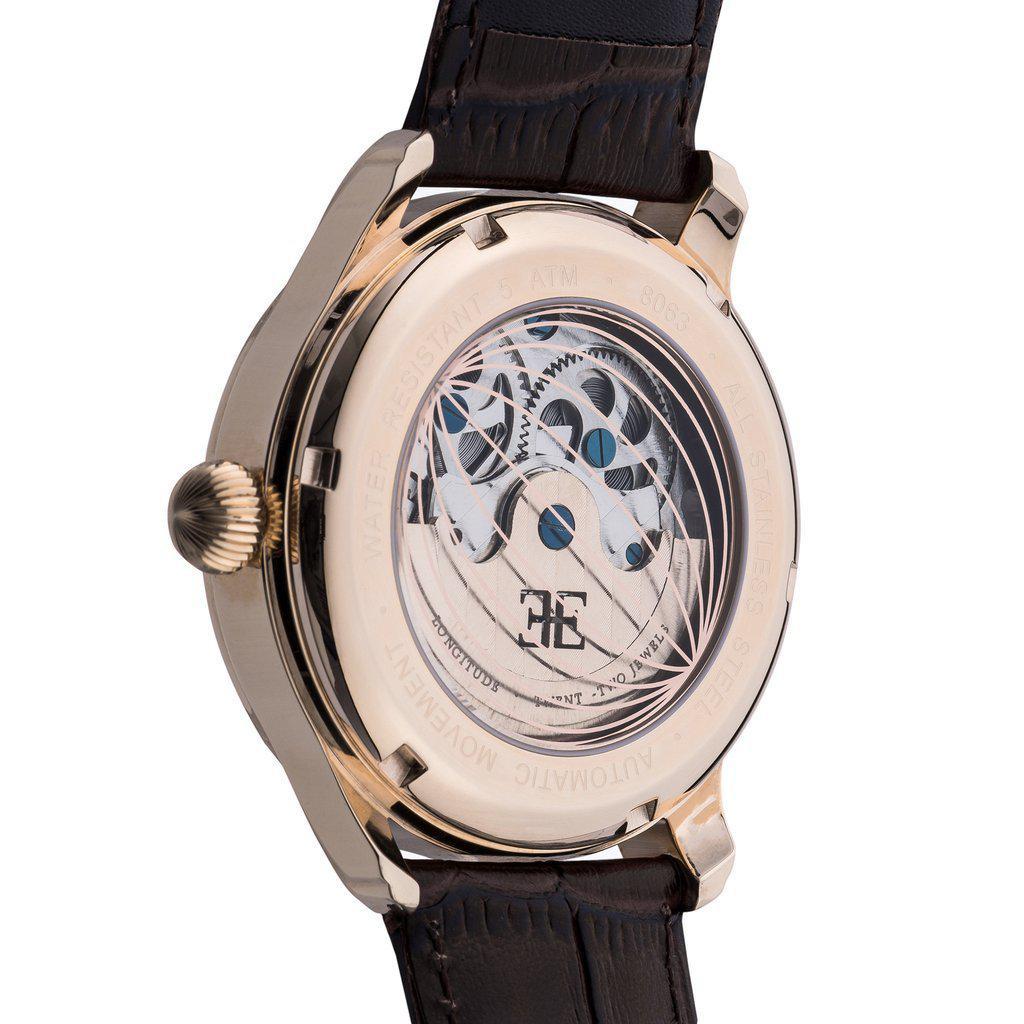 Earnshaw Longitude Shadow Automatic Men's Watch - ES-8063-06