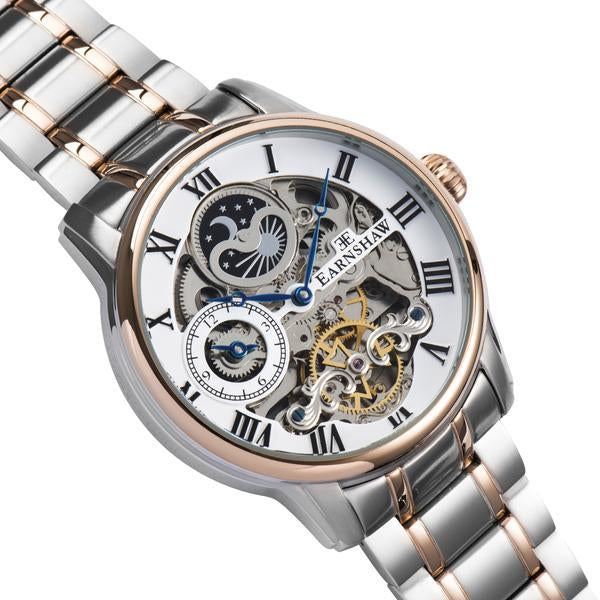 Earnshaw Longitude Stainless Steel Automatic Mens Watch - ES-8006-33