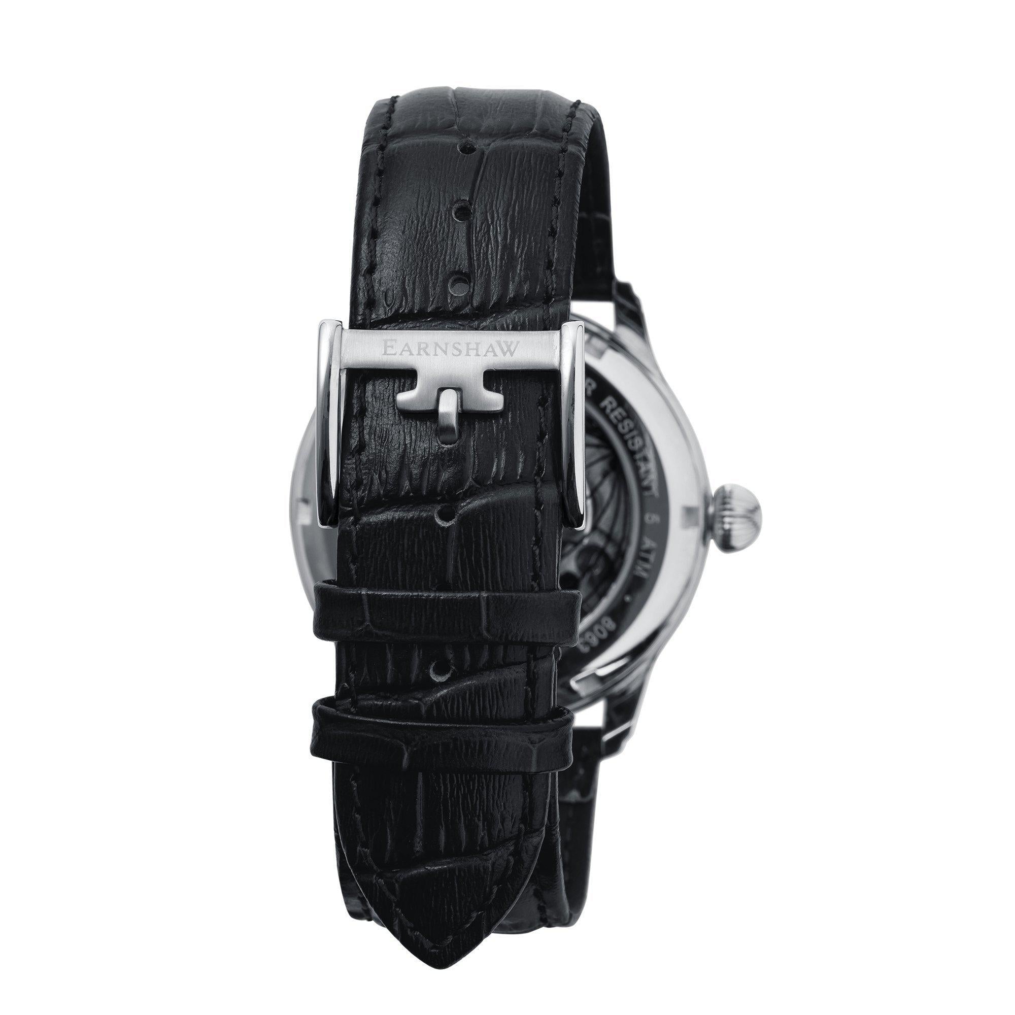 Earnshaw Men's Automatic Longitude Shadow Watch - ES-8063-01