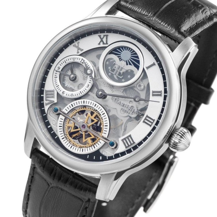 Earnshaw Men's Automatic Longitude Shadow Watch - ES-8063-01