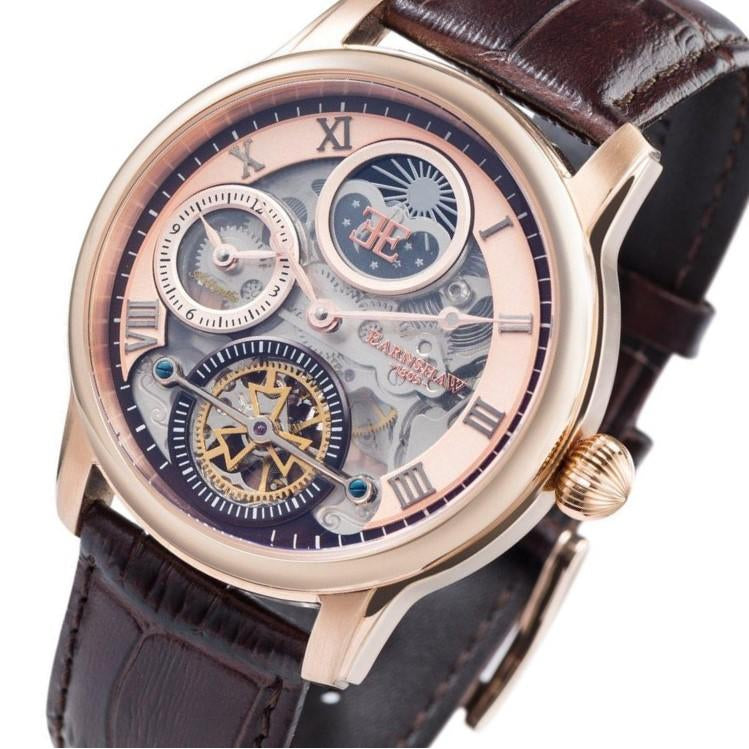 Earnshaw Men's Automatic Longitude Shadown Watch ES-8063-02