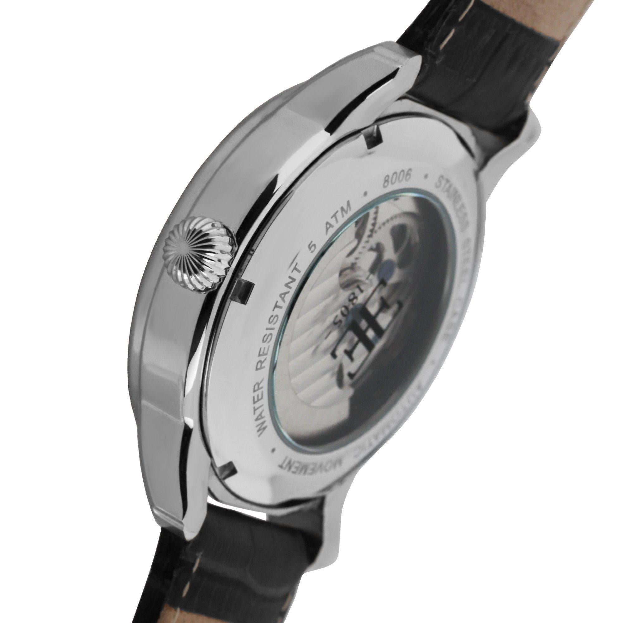 Earnshaw Men's Automatic Longitude Watch - ES-8006-01