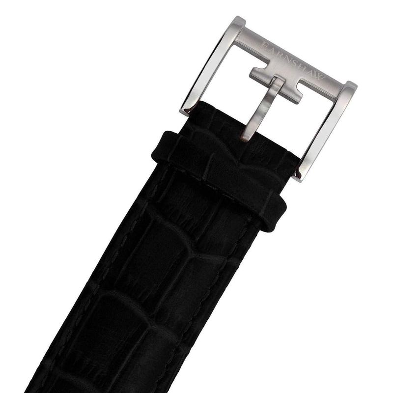 Earnshaw Westminster Automatic Leather Mens Watch - ES-8041-01