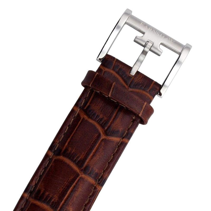 Earnshaw Westminster Automatic Leather Mens Watch - ES-8041-02