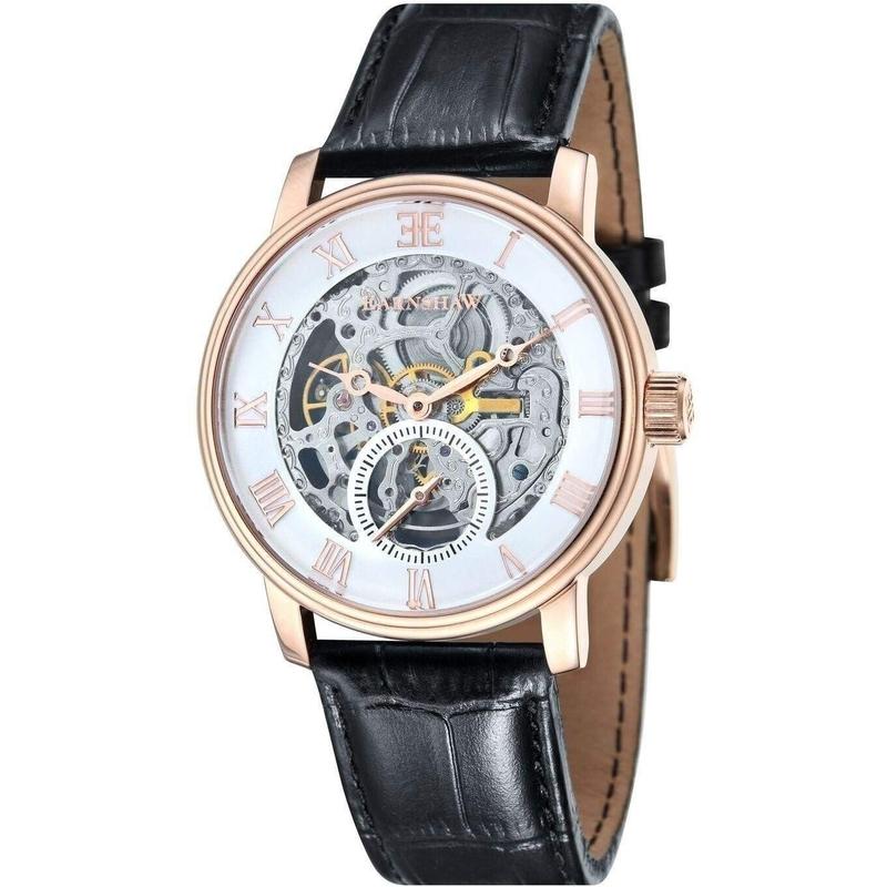 Earnshaw Westminster Automatic Leather Mens Watch - ES-8041-03