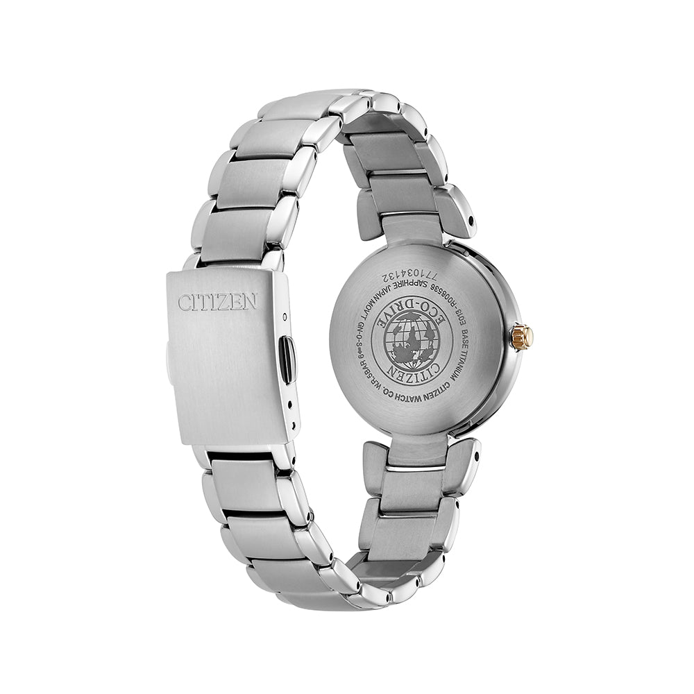 Citizen Ladies Super Titanium Eco-Drive Watch - EW2506-81Y