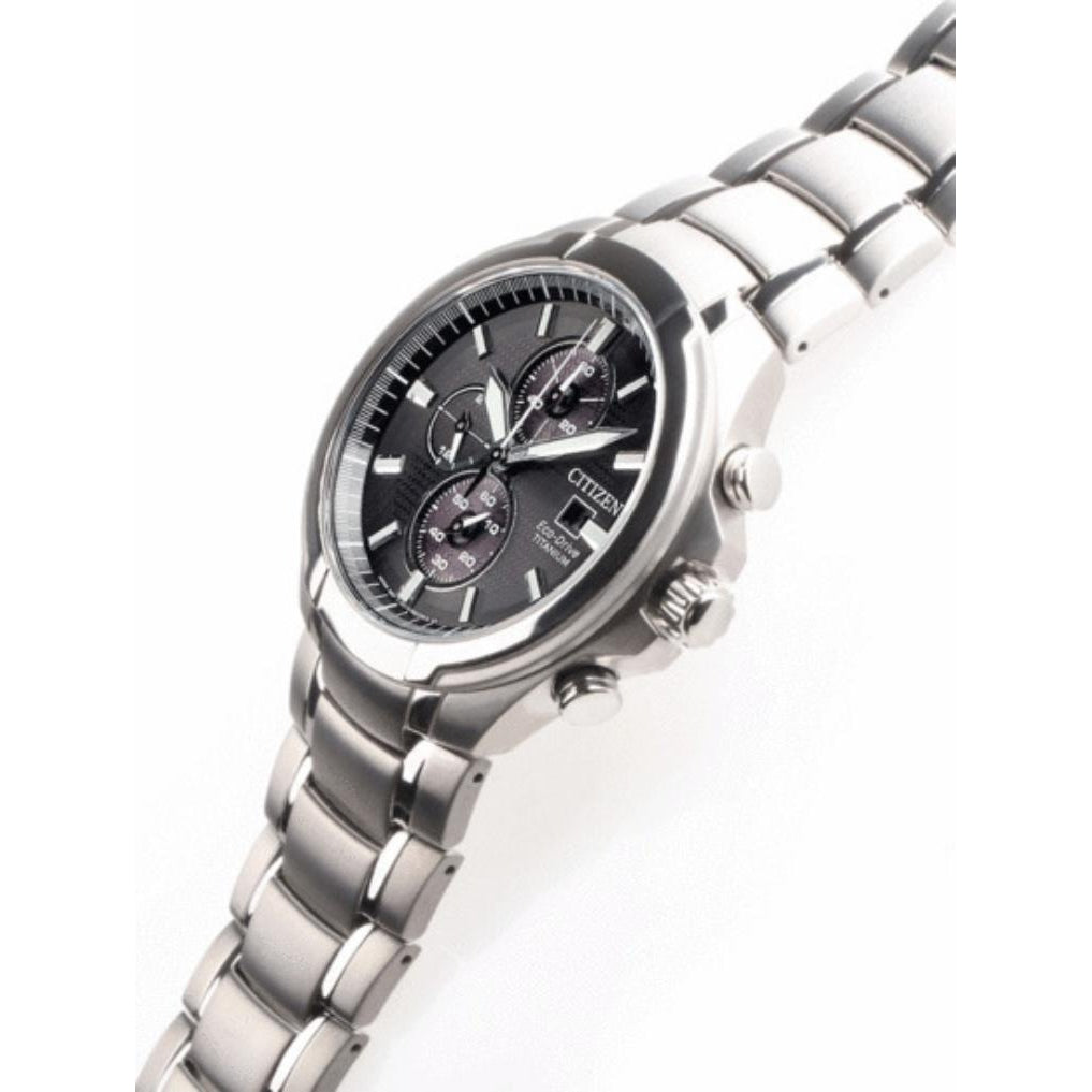 Citizen Gents Super Titanium Eco-Drive Multi-Function Men's Watch - CA0700-86E