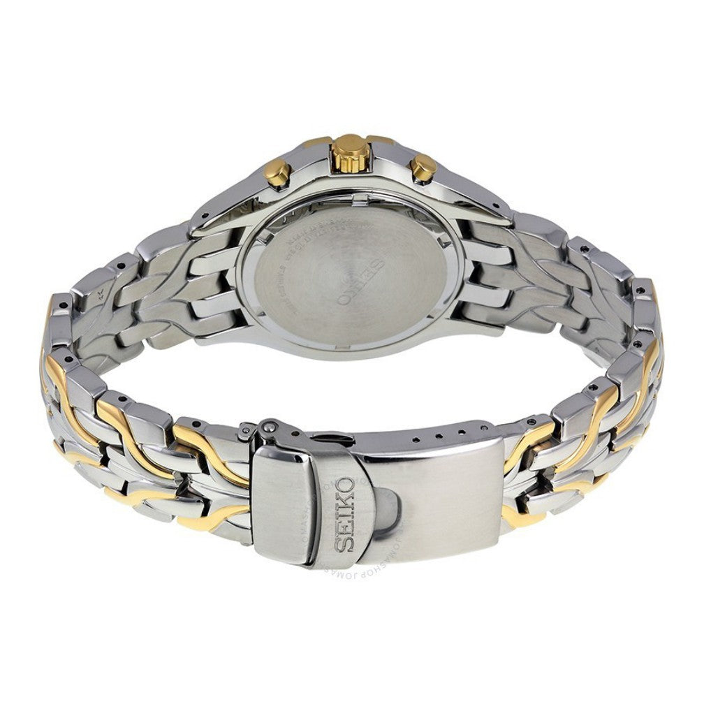 Seiko Conceptual Gold & Silver Solar Powered Men's Watch - SSC138P-9