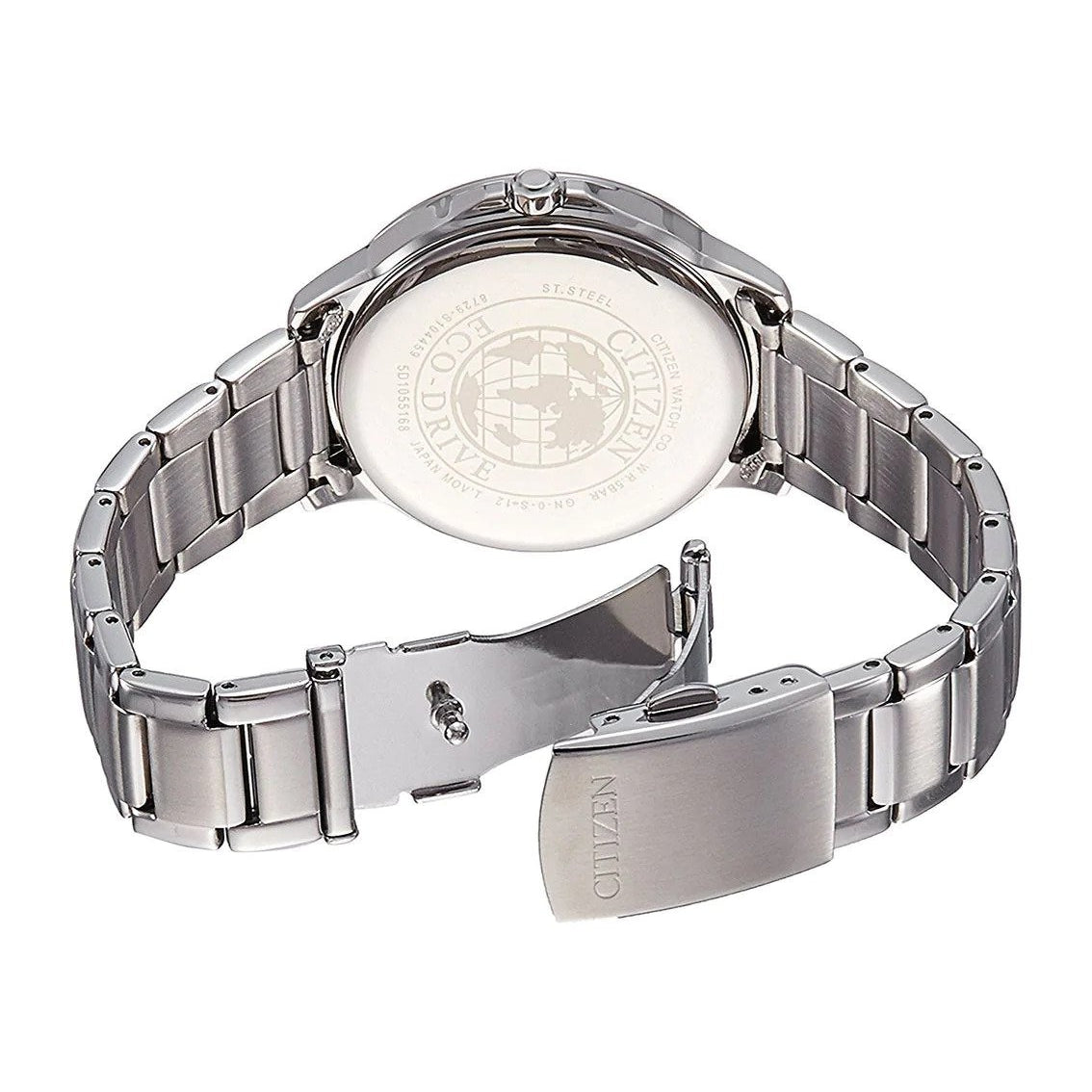 Citizen Ladies Dress Eco-Drive Stainless Steel Multi Function Watch - FD2030-51H