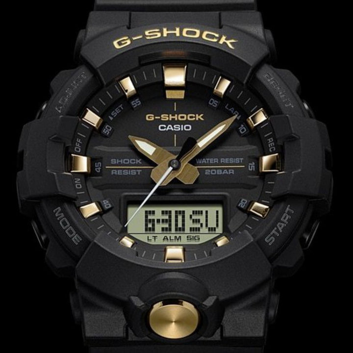 Casio G-SHOCK Super Illuminator Digital-Analogue Men's Watch - GA810B-1A9