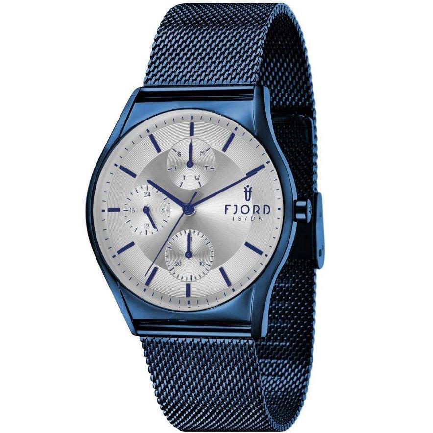 FJORD Anton Blue Mesh Watch - FJ-3030-22
