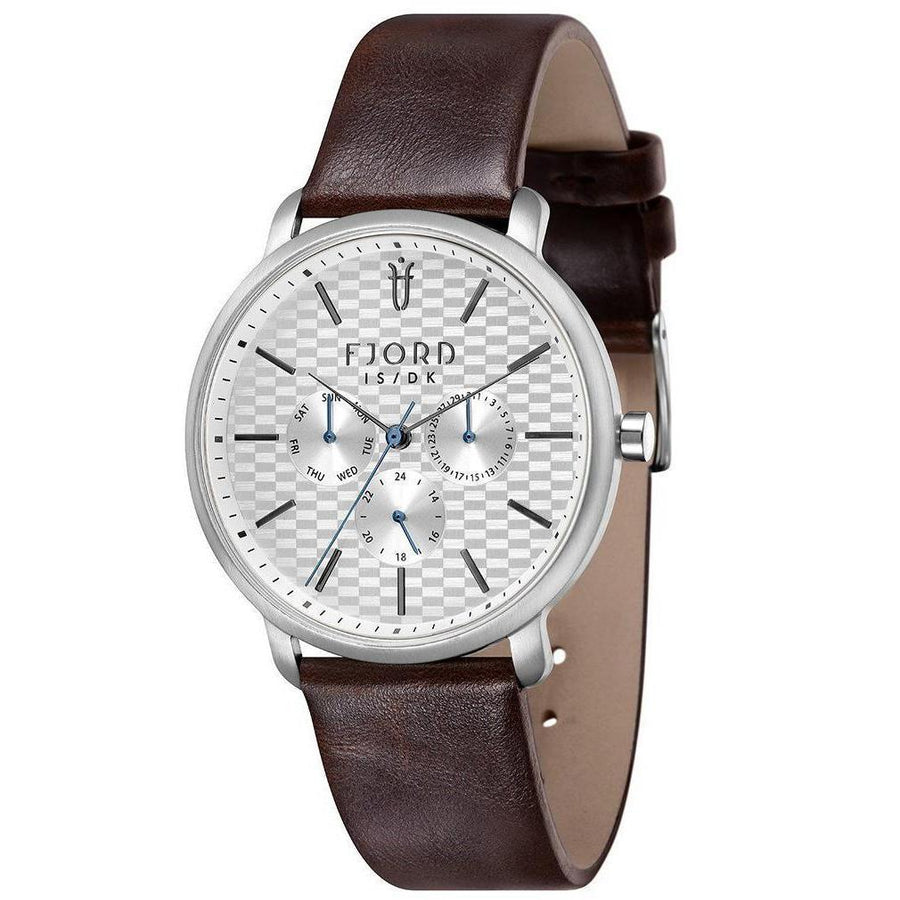 FJORD Brown Leather Watch - FJ-3032-02