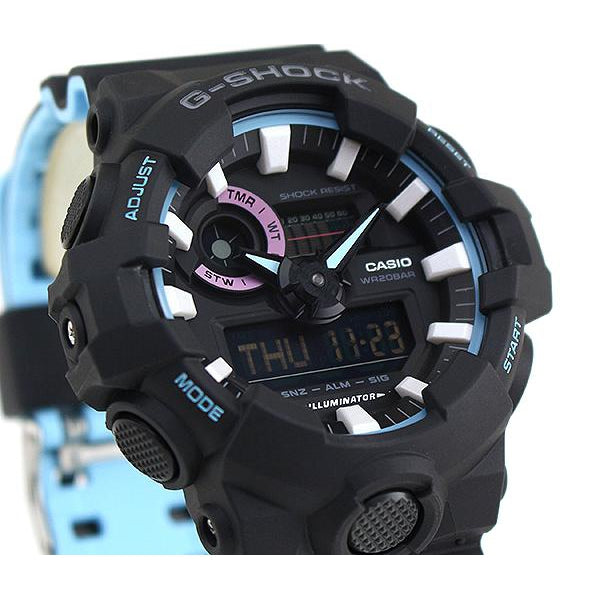 Casio G-SHOCK Duo Chrono Men's Watch - GA700PC-1A