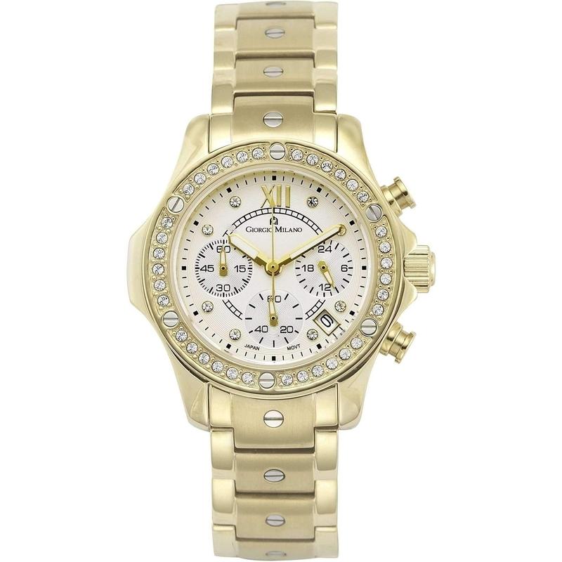 Giorgio Milano Chronograph Stainless Steel Ladies Watch - 814SG02
