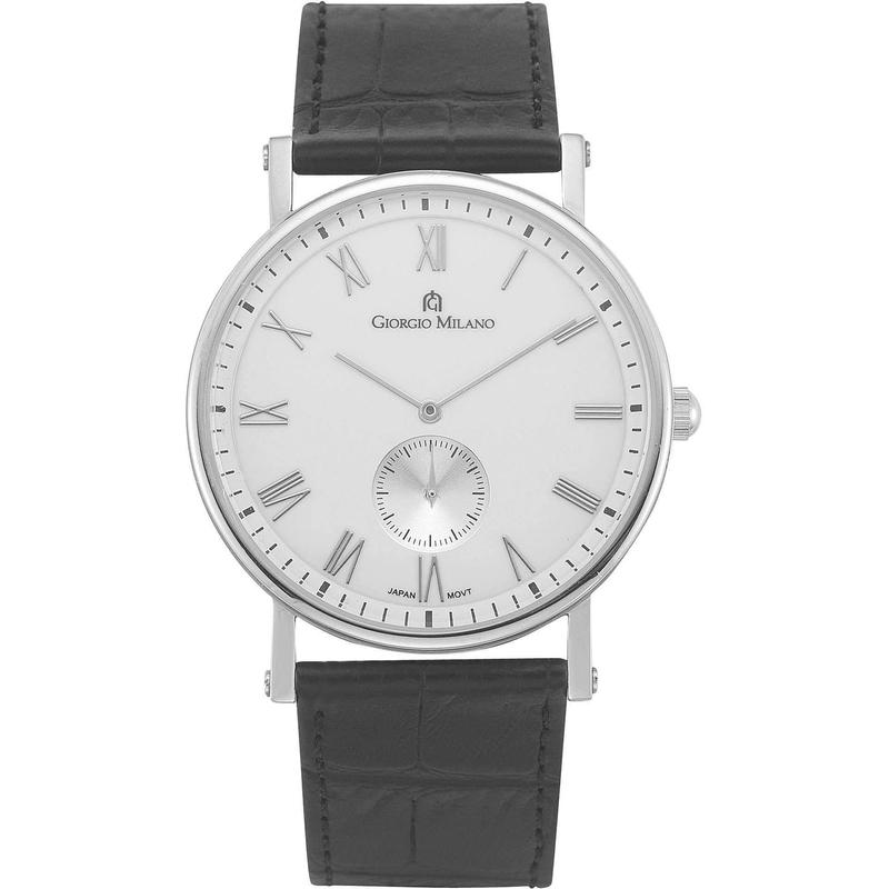 Giorgio Milano Slim Leather Mens Watch - 856ST012
