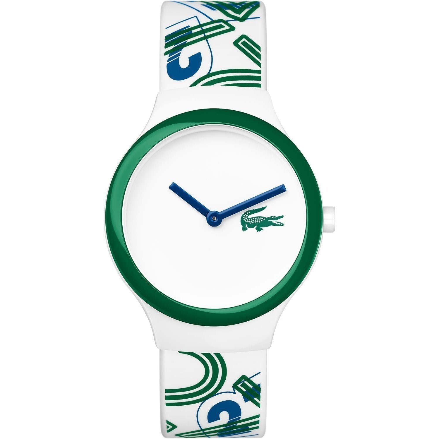 Lacoste The Goa - White & Green Silicone Kids Watch - 2020126