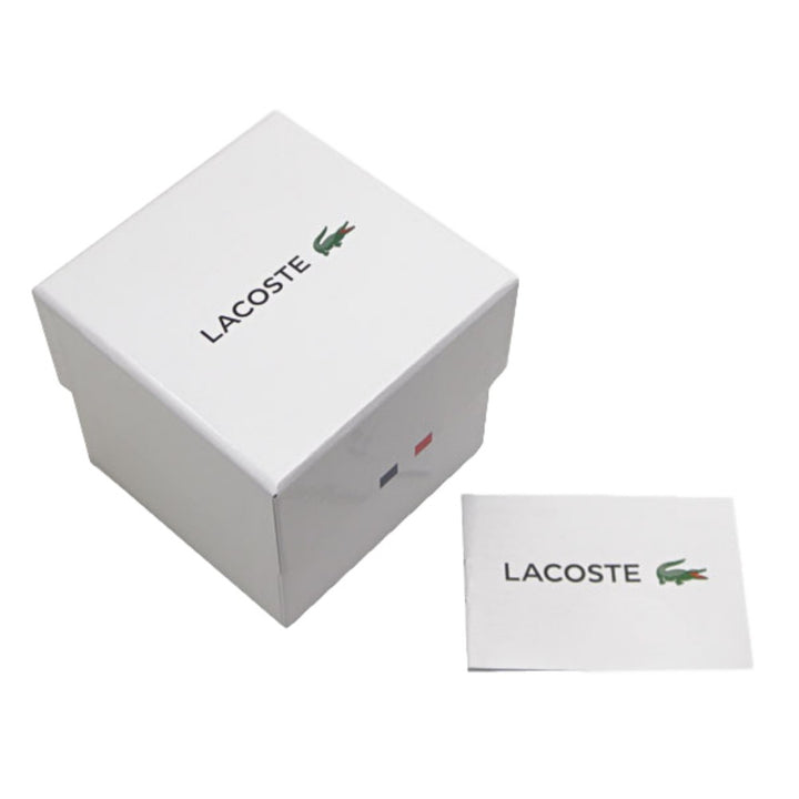 Lacoste Lacoste.12.12 Black Leather Ladies Watch - 2001090