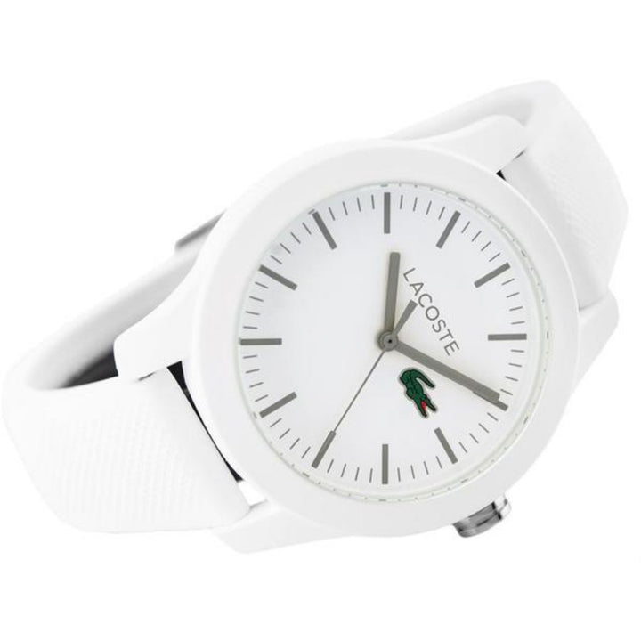 Lacoste The .12.12 White Silicone Ladies Watch - 2000954