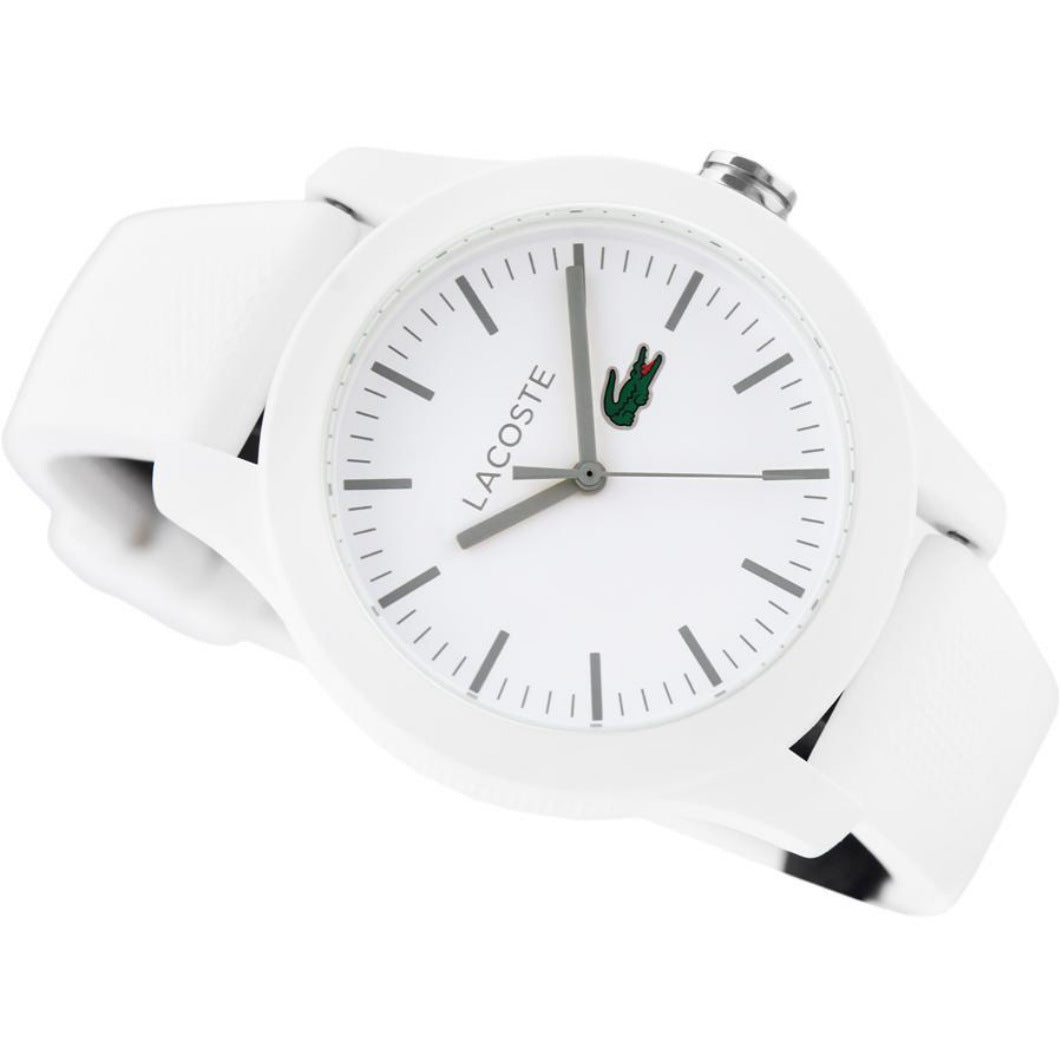 Lacoste The .12.12 White Silicone Ladies Watch - 2000954