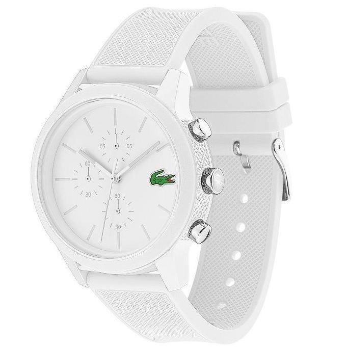 Mens white hotsell lacoste watch