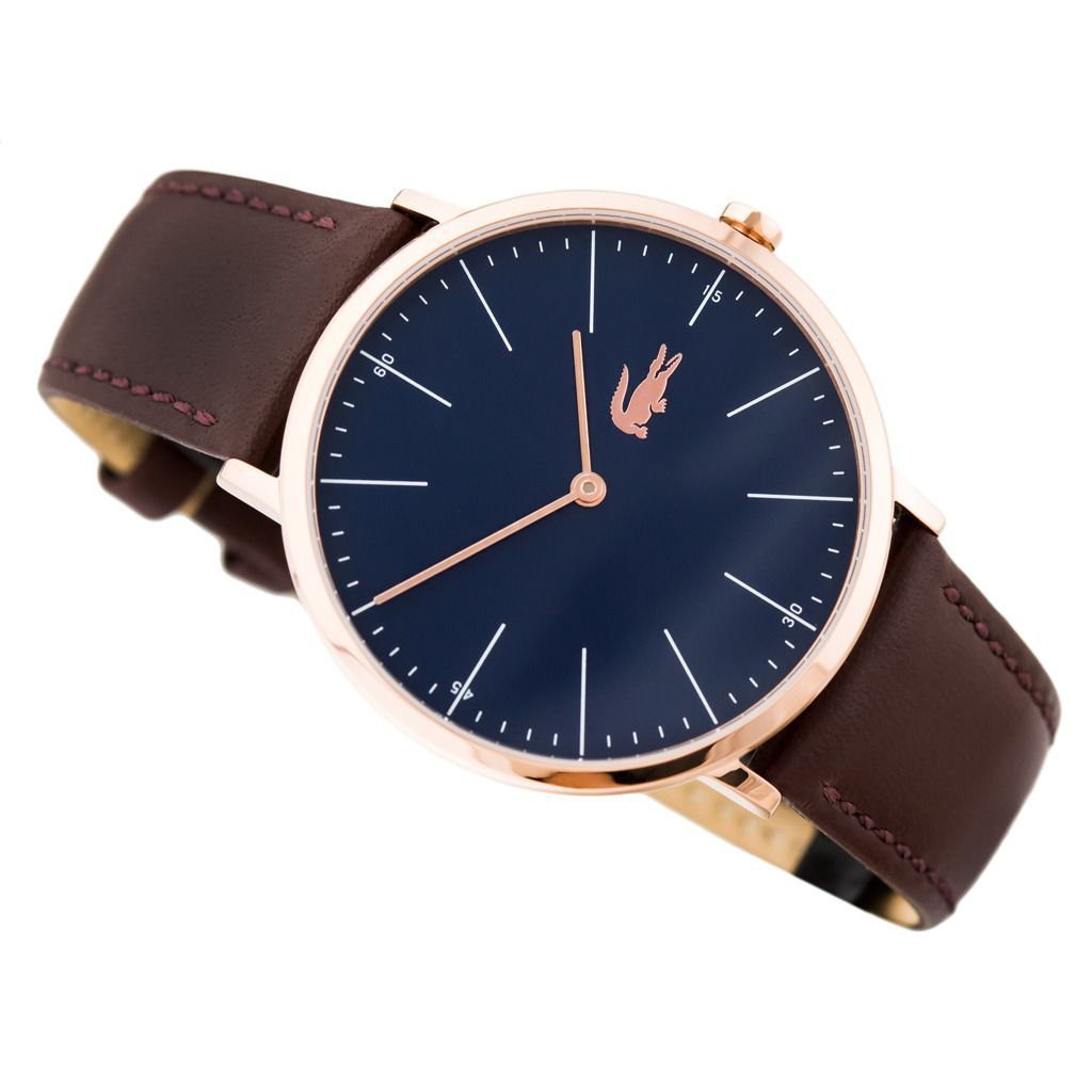 Lacoste Moon Brown Leather Mens Watch - 2010871