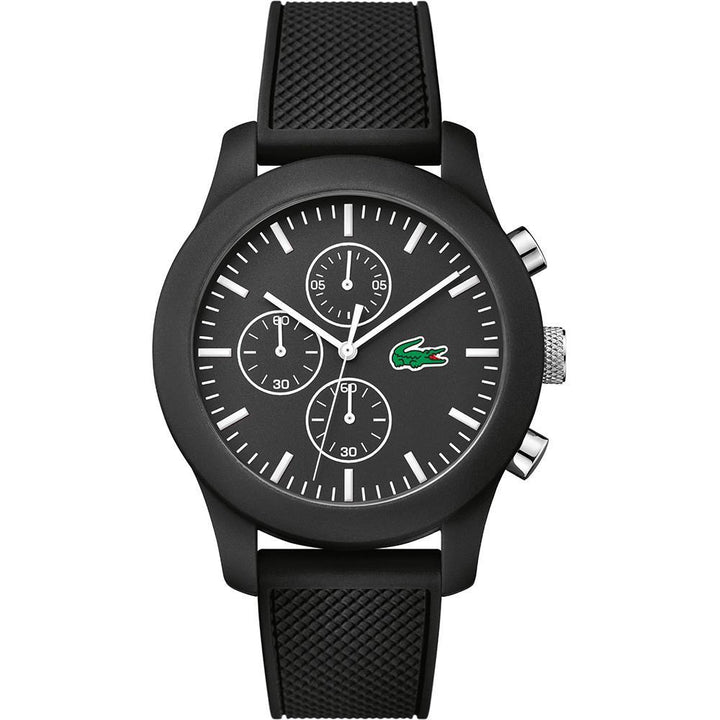 Lacoste The .12.12 Black Silicon Watch - 2010821