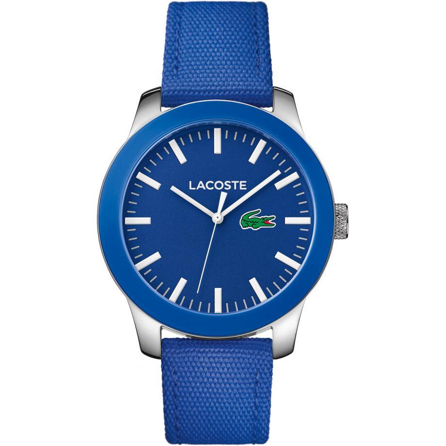 Lacoste The .12.12 Men's Blue Woven Nylon Watch - 2010921