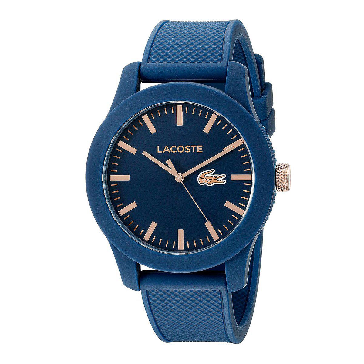 Lacoste The .12.12 Men's Navy Silicone Watch - 2010817