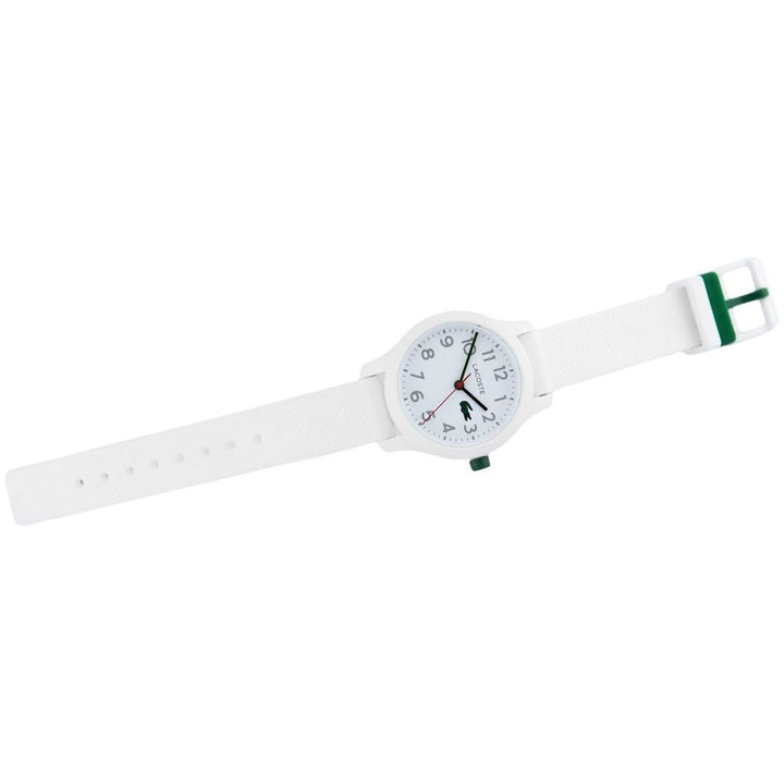 Lacoste The .12.12 White Silicon Kids Watch - 2030003