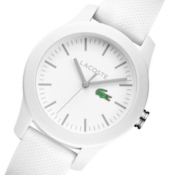 Lacoste The .12.12 White Silicone Ladies Watch - 2000954