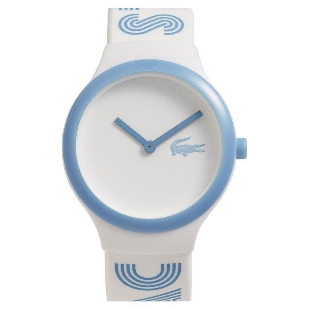 Lacoste The Goa White & Blue Silicone Watch - 2020105