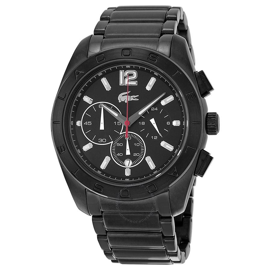 Lacoste The Panama Men's Black Stainless Steel Watch - 2010605
