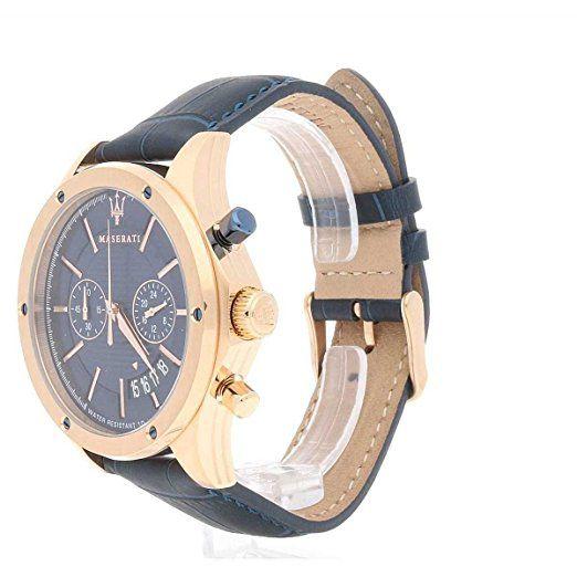 Maserati Circutio Men's Leather Watch - R8871627002-The Watch Factory Australia