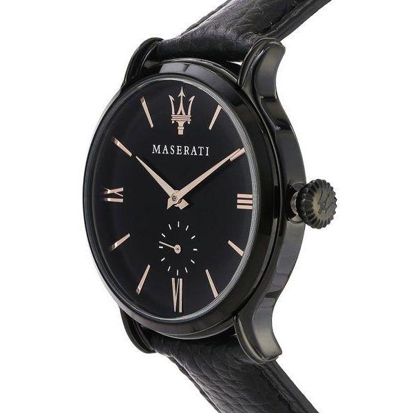 Maserati Epoca Men's Black Leather Watch - R8851118004-The Watch Factory Australia