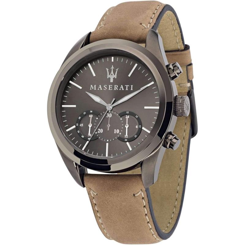 Maserati Pole Position Leather Mens Watch - R8871612005-The Watch Factory Australia