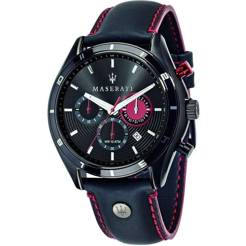 Maserati Sorpasso Leather Mens Watch - R8871624002-The Watch Factory Australia