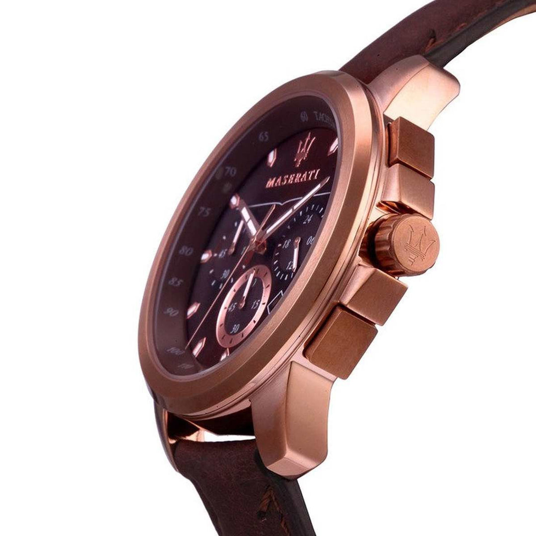 Maserati Successo Leather Men's Watch - R8871621004