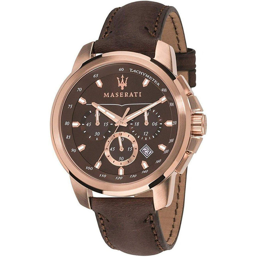 Maserati Successo Leather Men's Watch - R8871621004