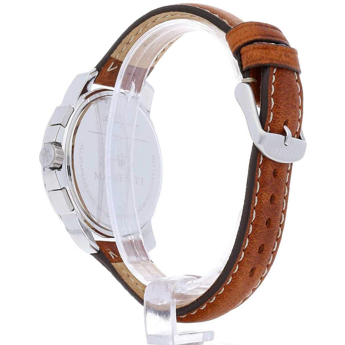 Maserati Successo Leather Men's Watch - R8871621005