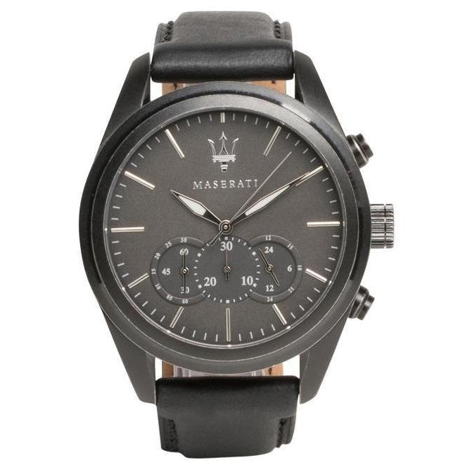 Maserati Traguardo Leather Men's Watch - R8871612019