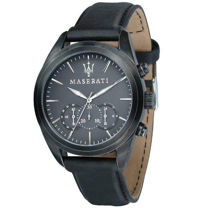 Maserati Traguardo Leather Men's Watch - R8871612019