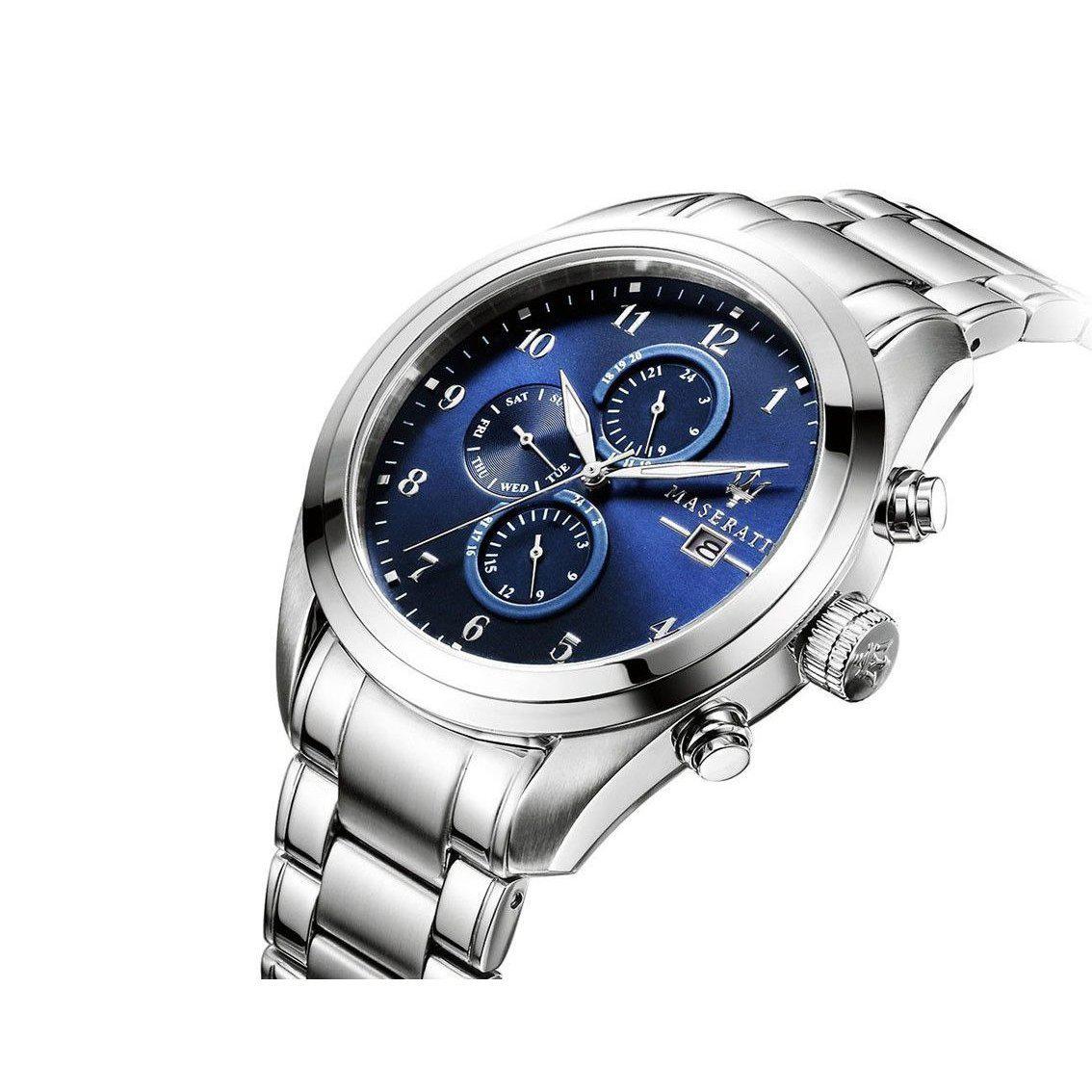 Maserati Traguardo Men's Steel Watch - R8853112505-The Watch Factory Australia