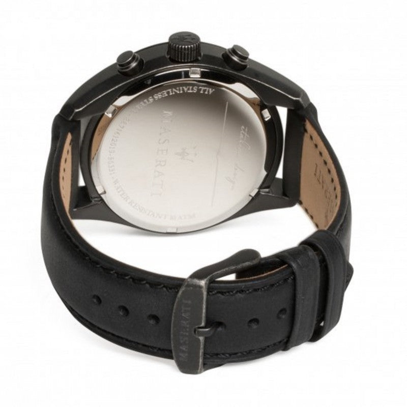 Maserati Traguardo Leather Men's Watch - R8871612019