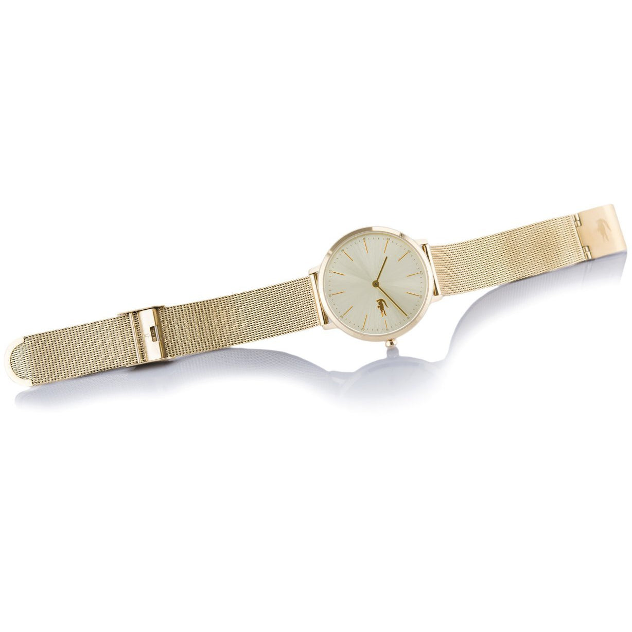 Lacoste The Moon Slim Gold Mesh Ladies Watch - 2001000