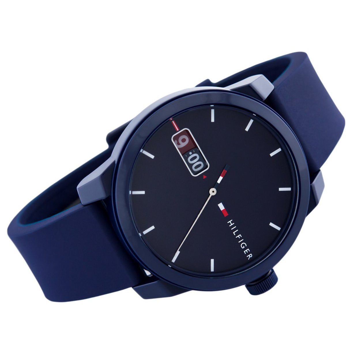 Tommy Hilfiger Navy Silicone Men's Watch - 1791381